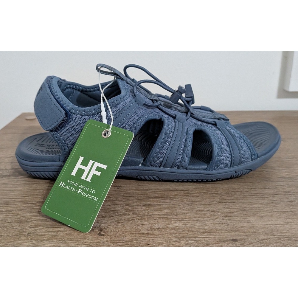 Hike Footwear Baresandals I W6 Blue Natural Ergonomic Barefoot Lightweight